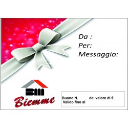 BUONO ACQUISTO DEL VALORE...